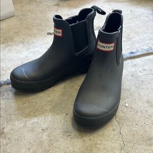 Hunter Black Rain Boots